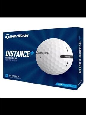 2 Dozen Prior Gen TaylorMade Distance+ Golf Balls - Non-retail packaging
